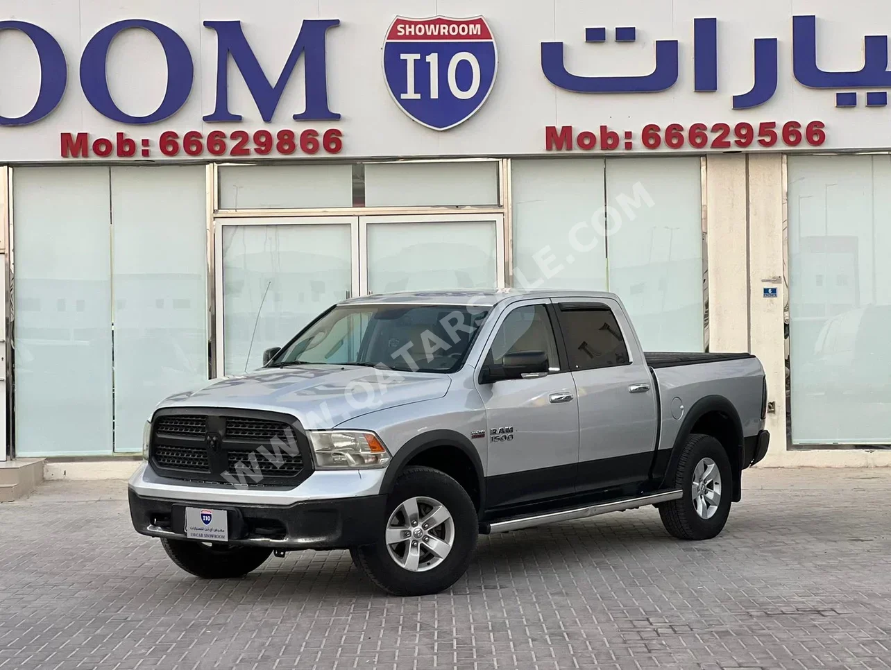 دودج  رام  1500  2013  اوتوماتيك  294,000 كم  8 سلندر  دفع رباعي  بيكب  فضي
