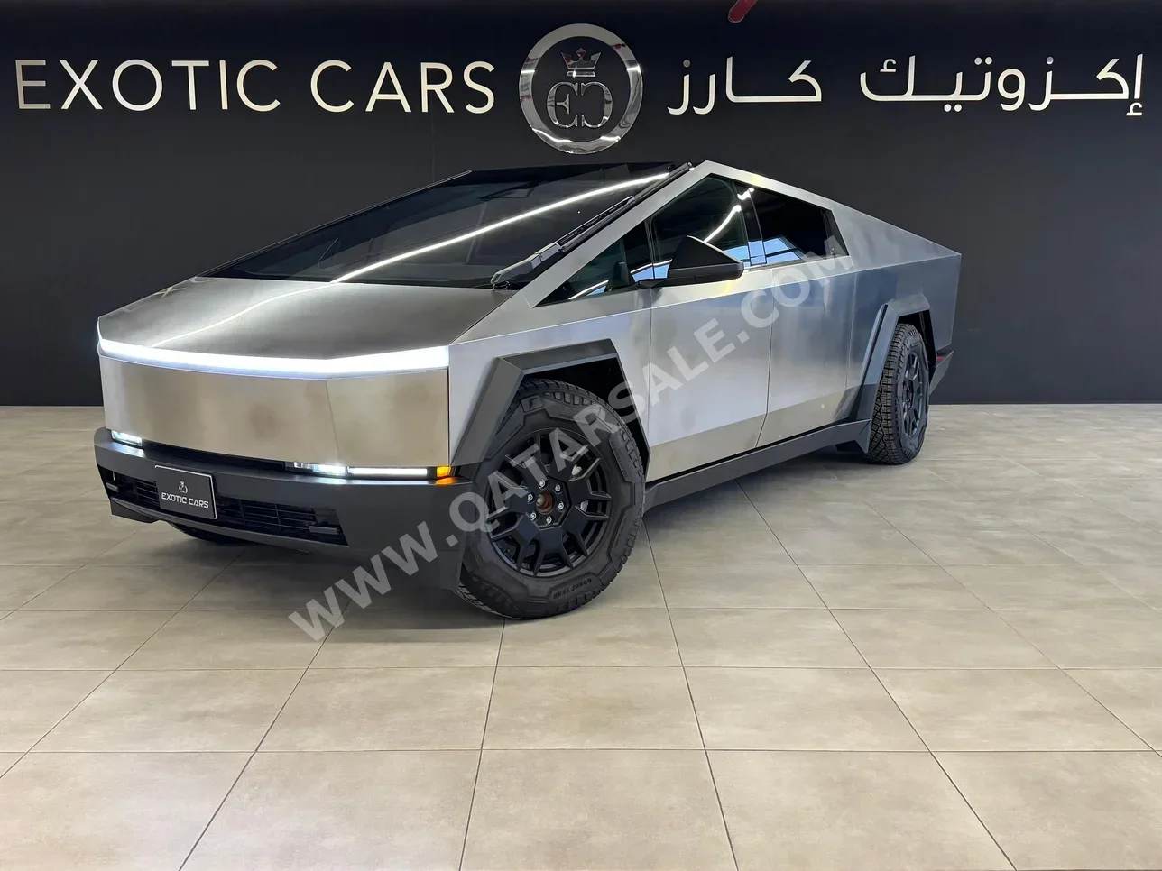 تسلا  سايبر تراك  فئة فاونديشن  2024  اوتوماتيك  390 كم  0 سلندر  دفع كلي مستمر  اس يو في  فضي