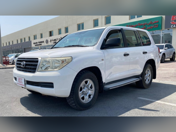 تويوتا  لاند كروزر  جي  2008  عادي  156,000 كم  6 سلندر  دفع رباعي  اس يو في  أبيض