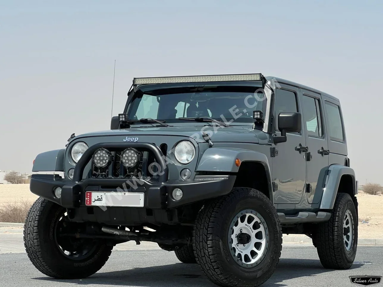 Jeep  Wrangler  Sahara  2014  Automatic  173,000 Km  6 Cylinder  Four Wheel Drive (4WD)  SUV  Gray