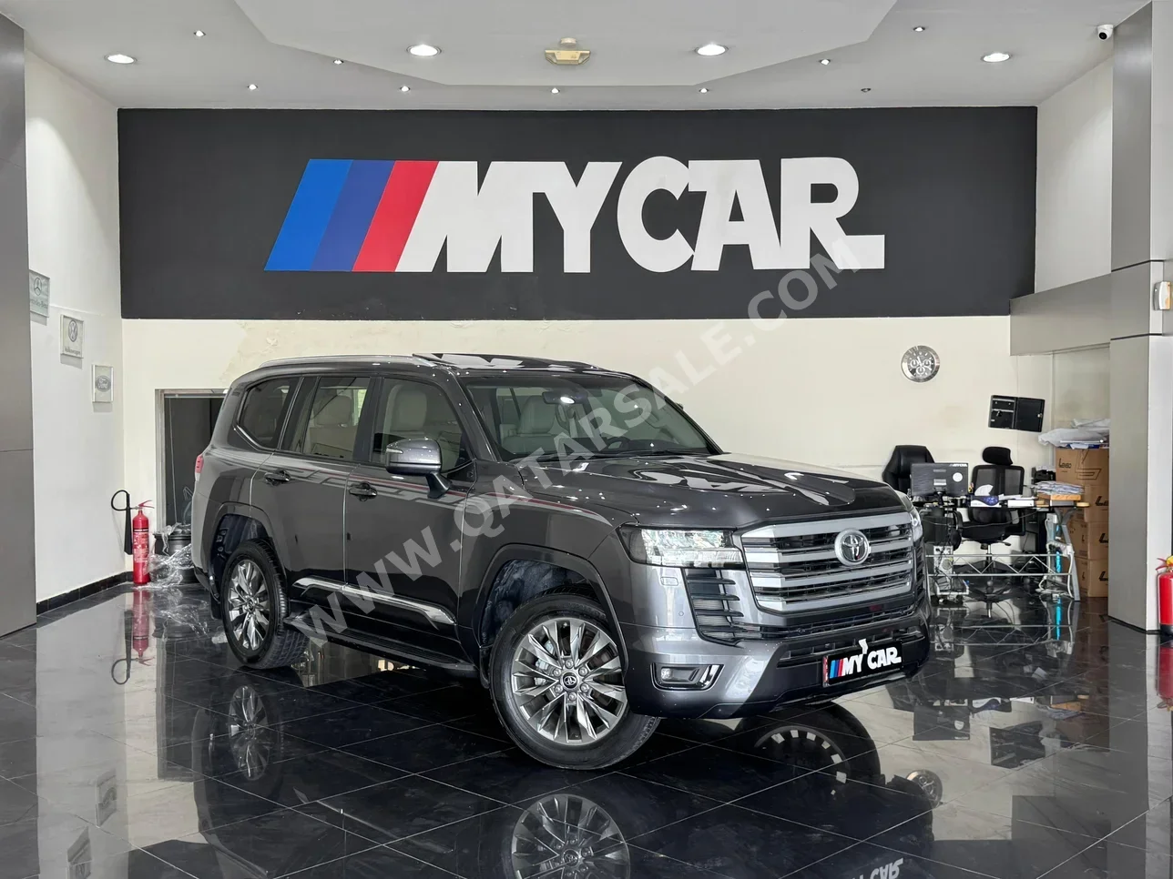 Toyota  Land Cruiser  GXR Twin Turbo  2023  Automatic  17,000 Km  6 Cylinder  Four Wheel Drive (4WD)  SUV  Gray  With Warranty