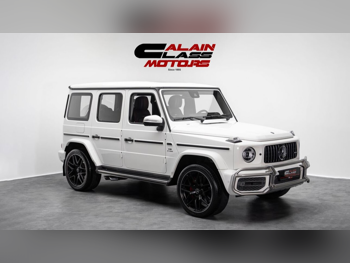 مرسيدس - بنز  جي - كلاس  63 اي ام جي  2019  اوتوماتيك  156,220 كم  8 سلندر  دفع رباعي  اس يو في  أبيض