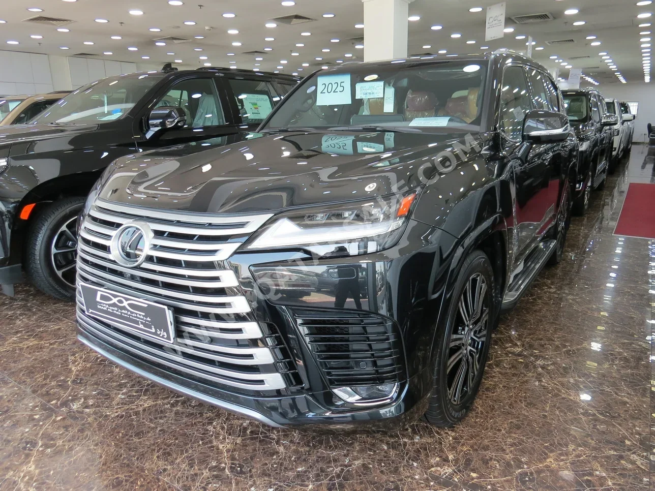 Lexus  LX  600 Luxury  2025  Automatic  0 Km  6 Cylinder  Four Wheel Drive (4WD)  SUV  Black  With Warranty