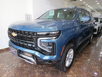 Chevrolet  Tahoe  LS  2025  Automatic  0 Km  8 Cylinder  Rear Wheel Drive (RWD)  SUV  Blue  With Warranty