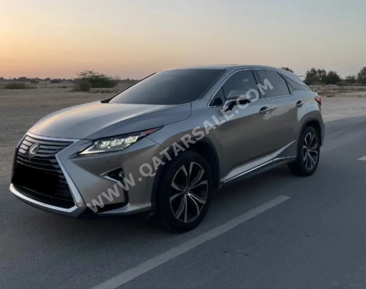 Lexus  RX  350  2018  Automatic  95,000 Km  6 Cylinder  Four Wheel Drive (4WD)  SUV  Silver