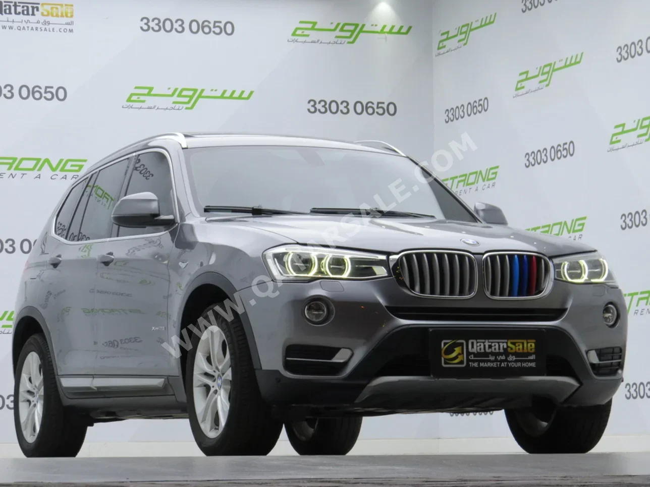 BMW  X-Series  X3  2016  Automatic  65,000 Km  4 Cylinder  Four Wheel Drive (4WD)  SUV  Gray