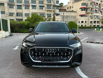 Audi  Q8  TFSI Quattro  2025  Automatic  6,000 Km  6 Cylinder  Four Wheel Drive (4WD)  SUV  Black and Brown  With Warranty
