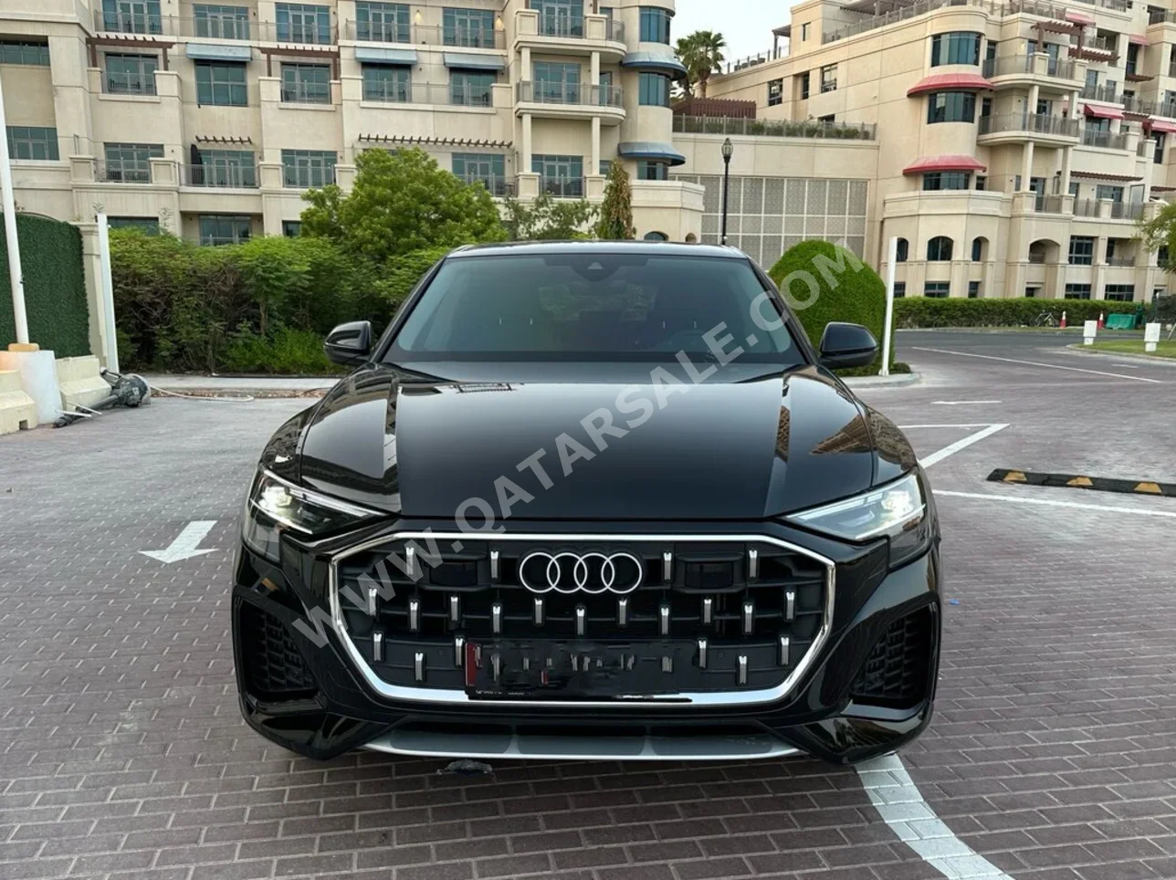 Audi  Q8  TFSI Quattro  2025  Automatic  1,900 Km  6 Cylinder  Four Wheel Drive (4WD)  SUV  Black and Brown  With Warranty