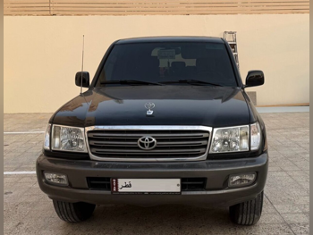 تويوتا  لاند كروزر  جي اكس ار  2004  اوتوماتيك  600,000 كم  6 سلندر  دفع رباعي  اس يو في  أسود  تحت الضمان