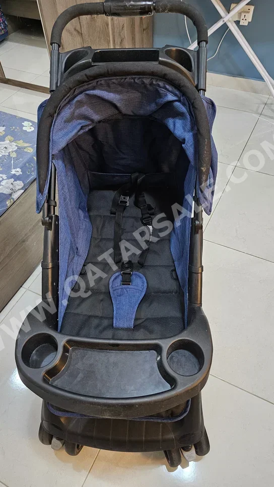 Kids Strollers Juniors  Single Stroller  Blue