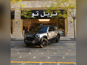 لاند روفر  ديفيندر  110 اكس  2023  اوتوماتيك  48,100 كم  6 سلندر  دفع رباعي  اس يو في  رمادي  تحت الضمان