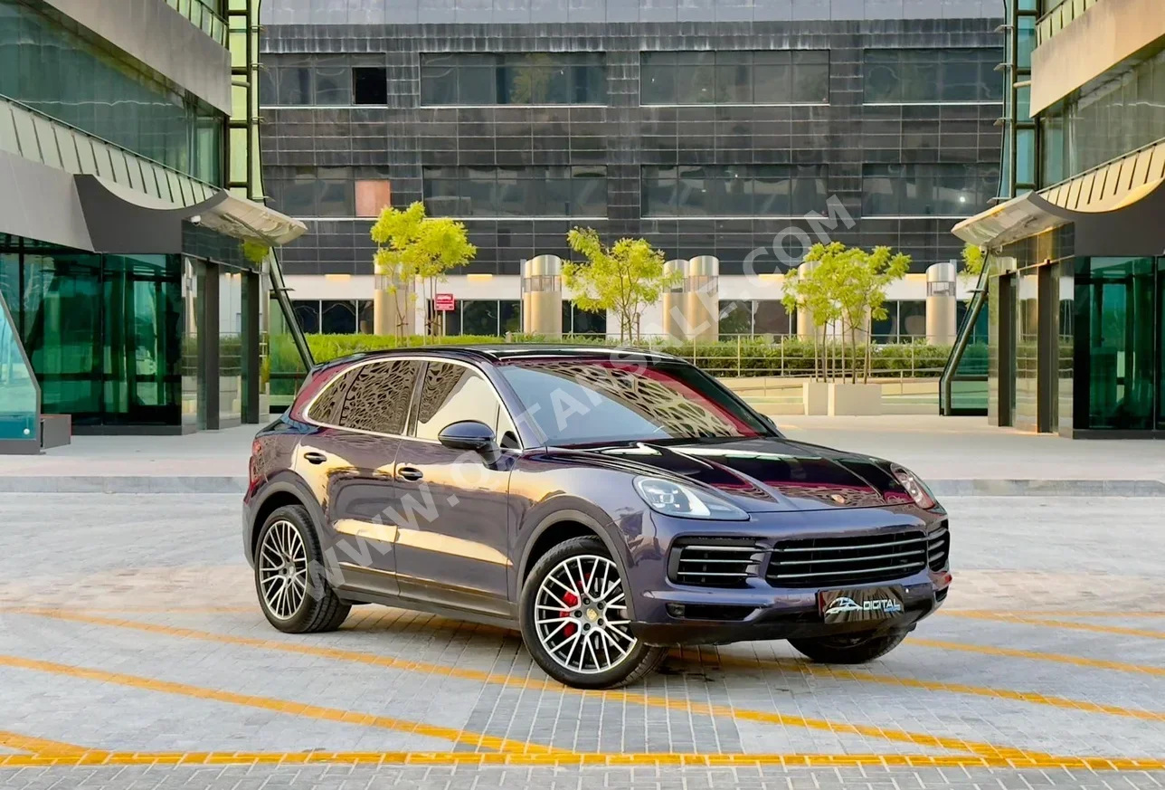 Porsche  Cayenne  2019  Automatic  66,160 Km  6 Cylinder  Four Wheel Drive (4WD)  SUV  Dark Blue