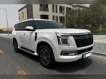 نيسان  باترول  بلاتنيوم  2025  اوتوماتيك  34,000 كم  6 سلندر  دفع رباعي  اس يو في  أبيض  تحت الضمان