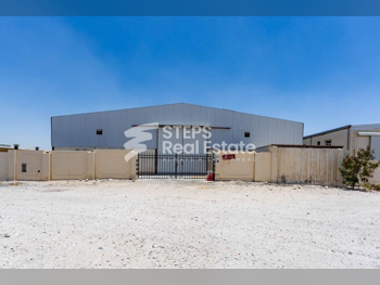 Warehouses & Stores - Al Rayyan  - Industrial Area  -Area Size: 1800 Square Meter