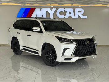 لكزس  ال اكس  570 اس بلاك ايديشن  2019  اوتوماتيك  125,000 كم  8 سلندر  دفع رباعي  اس يو في  أبيض