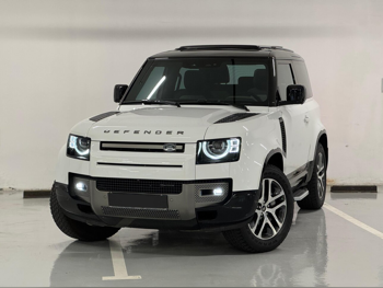 Land Rover  Defender  90 X Dynamic  2023  Automatic  19,800 Km  6 Cylinder  Four Wheel Drive (4WD)  SUV  White  With Warranty