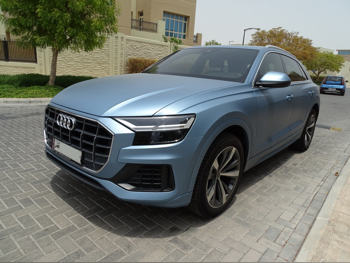 Audi  Q8  TFSI Quattro  2019  Automatic  70,000 Km  6 Cylinder  All Wheel Drive (AWD)  SUV  Blue matte