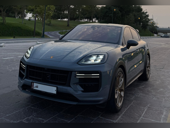 Porsche  Cayenne  Turbo GT  2024  Automatic  31,000 Km  8 Cylinder  All Wheel Drive (AWD)  SUV  Gray  With Warranty