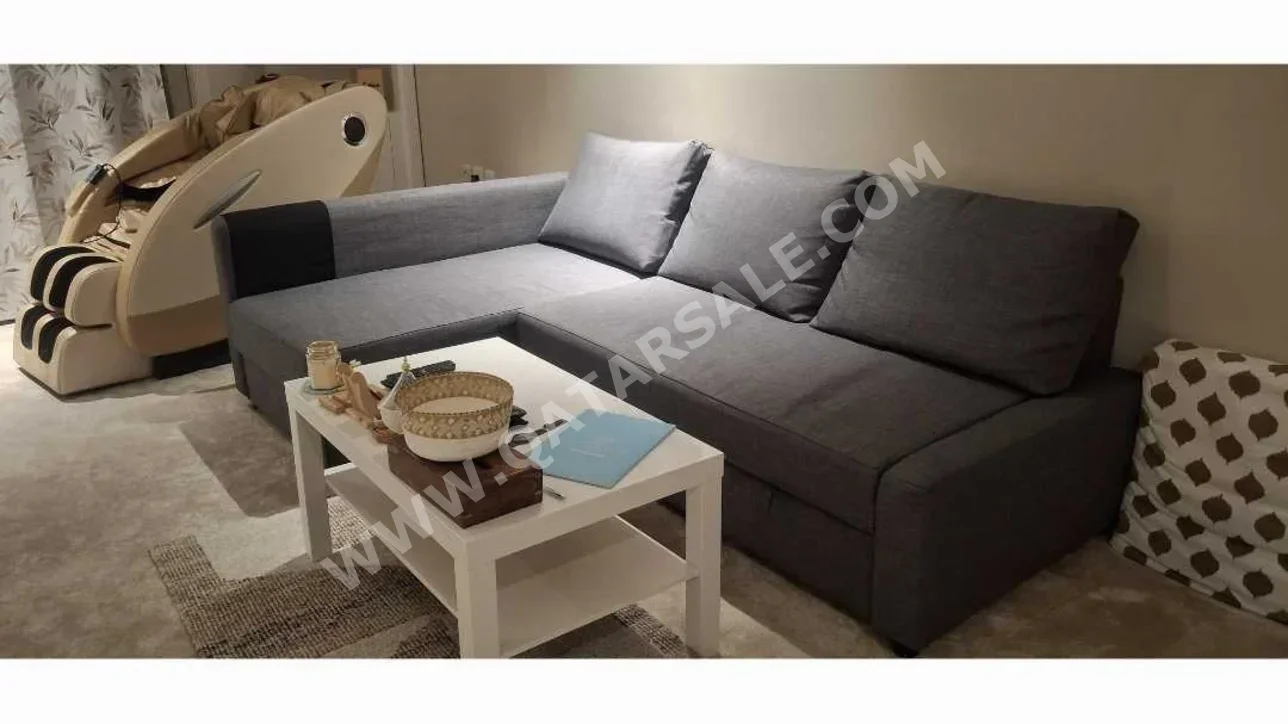Sofas, Couches & Chairs IKEA  Sofa-bed  - Cotton / Cotton Blend  - Gray  - Sofa Bed