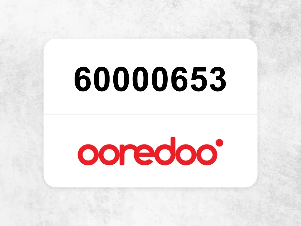 جوال اوريدو  60000653