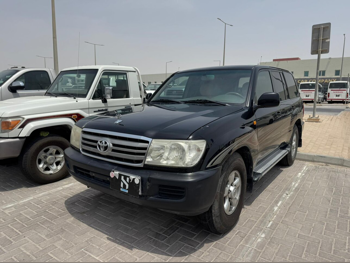 تويوتا  لاند كروزر  جي اكس  2007  عادي  278,000 كم  6 سلندر  دفع رباعي  اس يو في  أسود