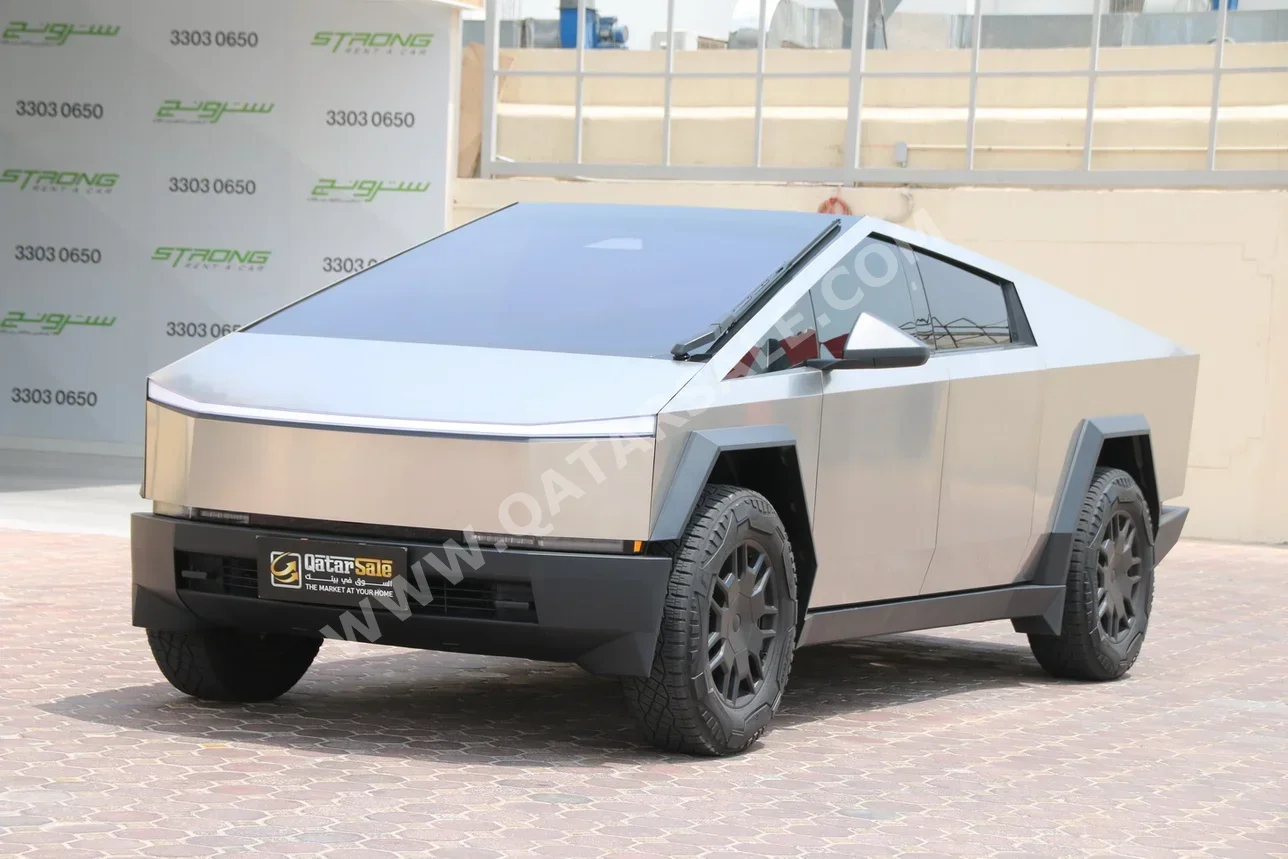 Tesla  Cybertruck  Foundation Series  2024  Automatic  11,600 Km  0 Cylinder  All Wheel Drive (AWD)  Pick Up  Silver