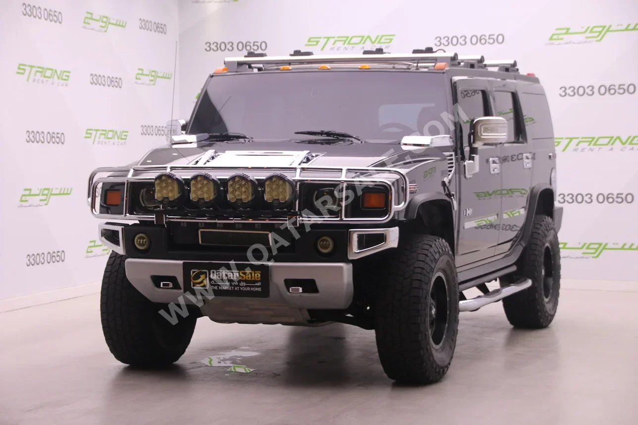 همر  اتش 2  2008  اوتوماتيك  288,000 كم  8 سلندر  دفع رباعي  اس يو في  أسود