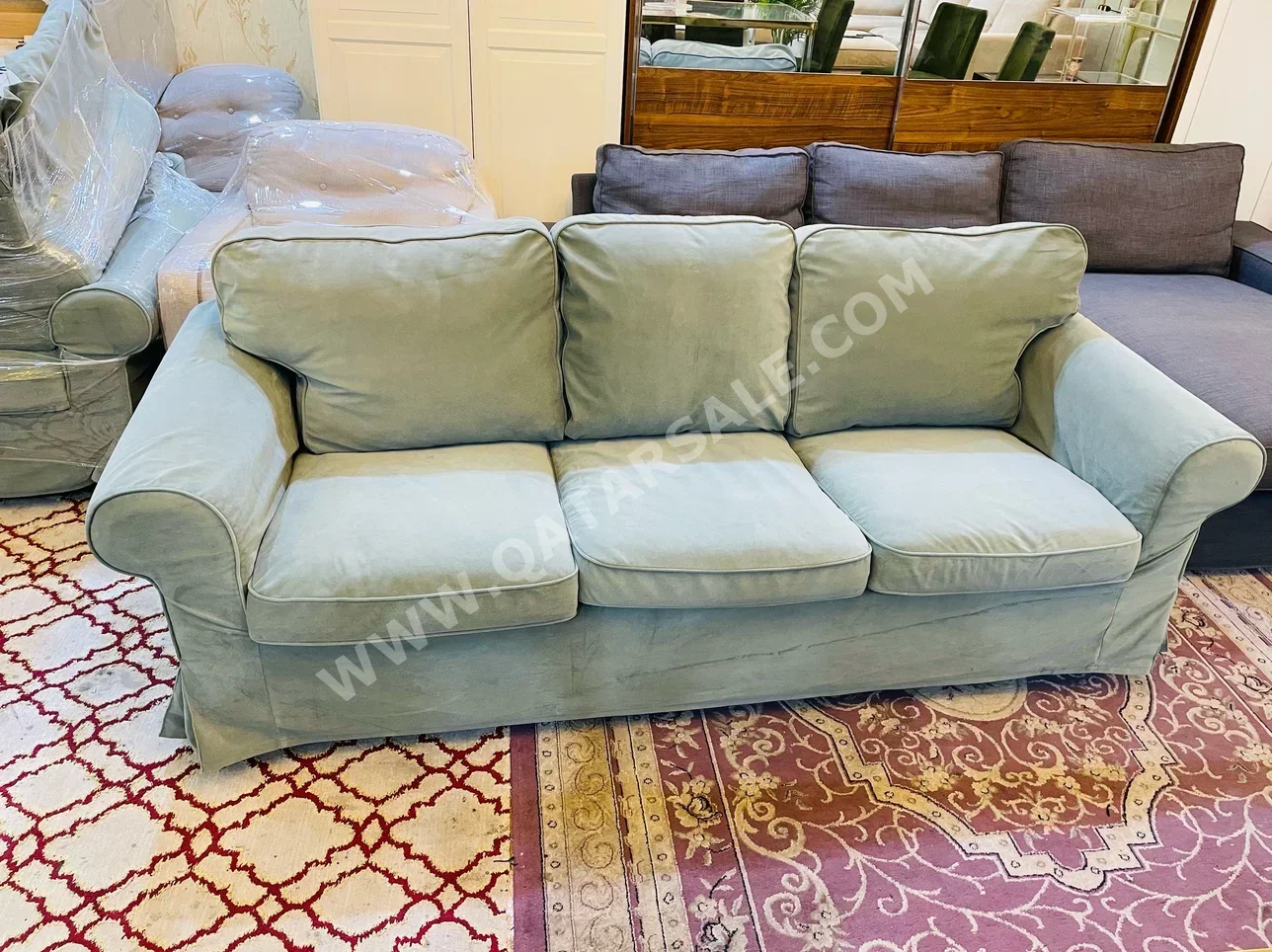 Sofas, Couches & Chairs IKEA  3-Seat Sofa  - Green
