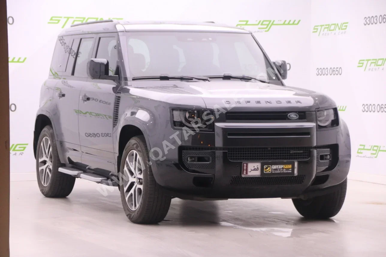 Land Rover  Defender  110 X Dynamic  2023  Automatic  35,000 Km  6 Cylinder  Four Wheel Drive (4WD)  SUV  Gray  With Warranty