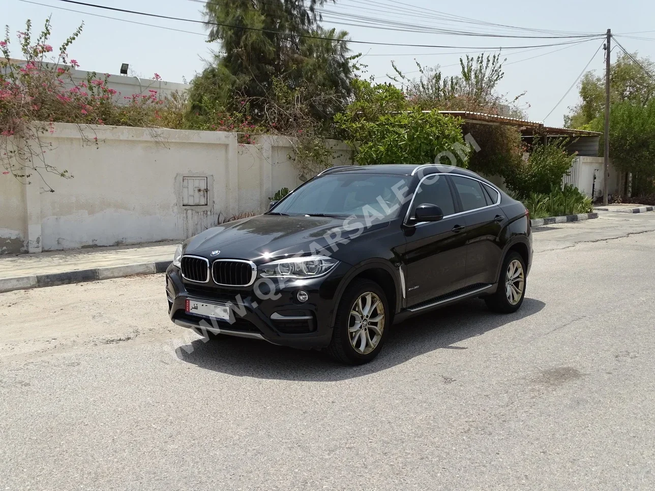 BMW  X-Series  X6  2015  Automatic  132,000 Km  6 Cylinder  Four Wheel Drive (4WD)  SUV  Black