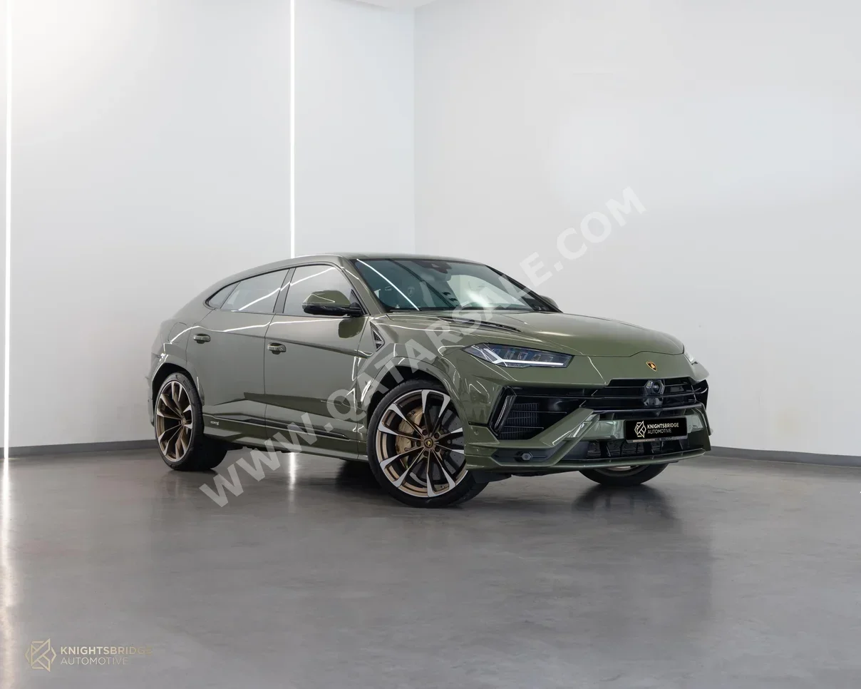 Lamborghini  Urus  S  2023  Automatic  8,550 Km  8 Cylinder  Four Wheel Drive (4WD)  SUV  Green  With Warranty