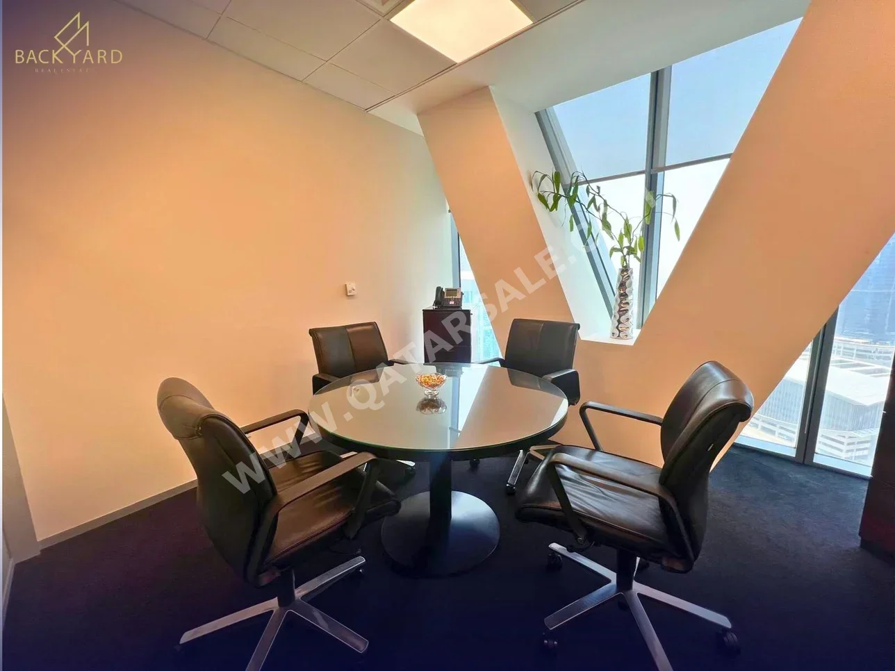 Commercial Offices - Fully Furnished  - Doha  - West Bay