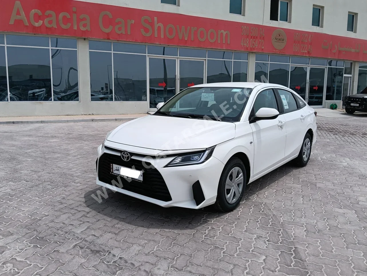 Toyota  Yaris  2024  Automatic  0 Km  4 Cylinder  Front Wheel Drive (FWD)  Sedan  White  With Warranty