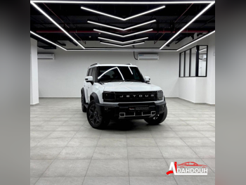 Jetour  T2  Luxury  2025  Automatic  25,000 Km  4 Cylinder  Four Wheel Drive (4WD)  SUV  White  With Warranty