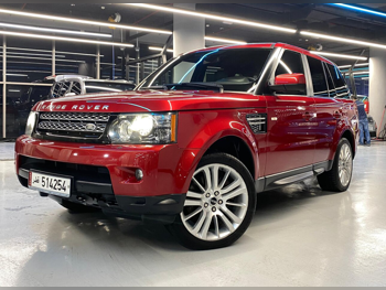 Land Rover  Range Rover  Sport  2012  Automatic  45,000 Km  8 Cylinder  Four Wheel Drive (4WD)  SUV  Red