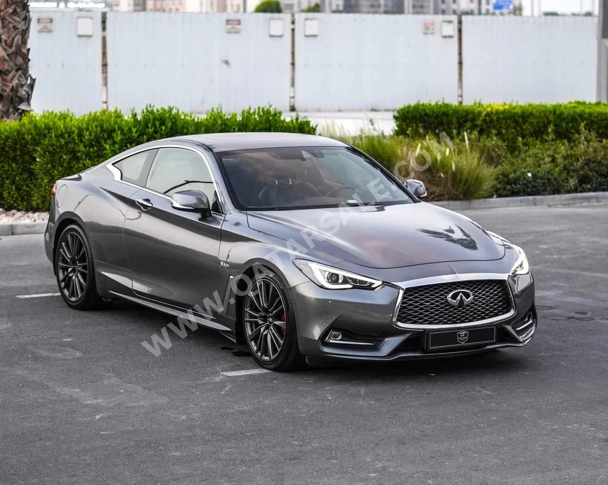 Infiniti  Q  60 S  2017  Automatic  36,000 Km  6 Cylinder  Rear Wheel Drive (RWD)  Convertible  Gray