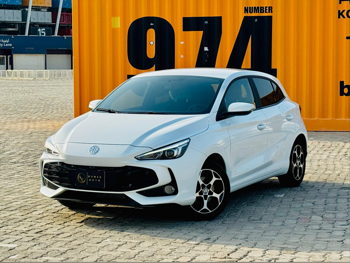 MG  3  2024  Automatic  14,000 Km  4 Cylinder  Four Wheel Drive (4WD)  Hatchback  White  With Warranty