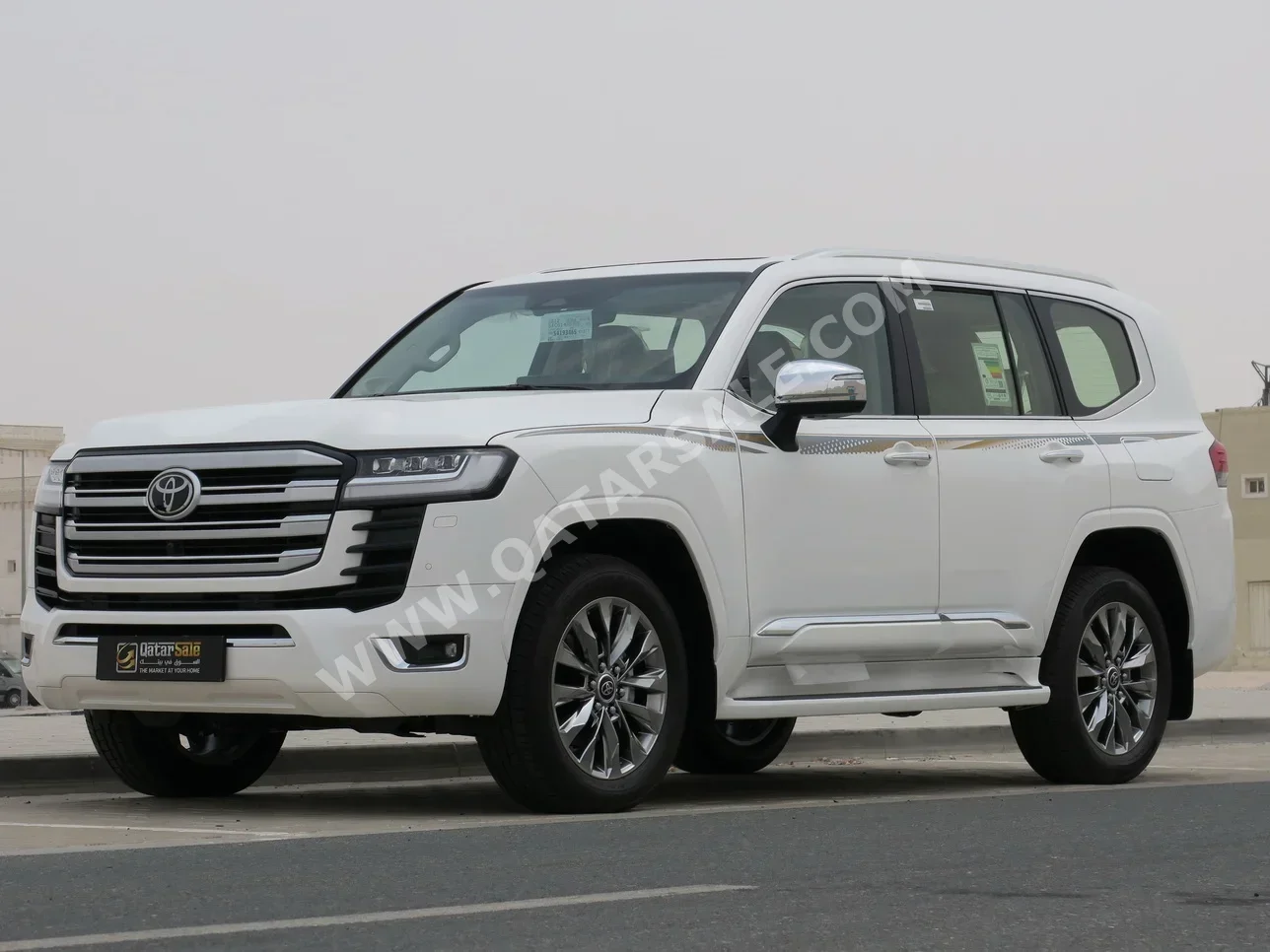 Toyota  Land Cruiser  VXR Twin Turbo  2025  Automatic  0 Km  6 Cylinder  Four Wheel Drive (4WD)  SUV  White  With Warranty