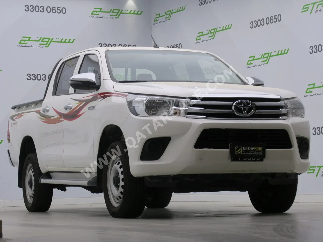 Toyota  Hilux  2022  Automatic  56,000 Km  4 Cylinder  Four Wheel Drive (4WD)  Pick Up  White