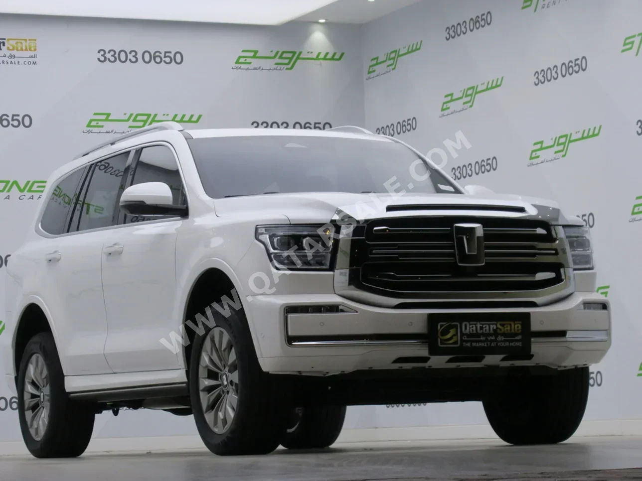 GWM  Tank  500  2025  Automatic  3,000 Km  6 Cylinder  Four Wheel Drive (4WD)  SUV  White  With Warranty