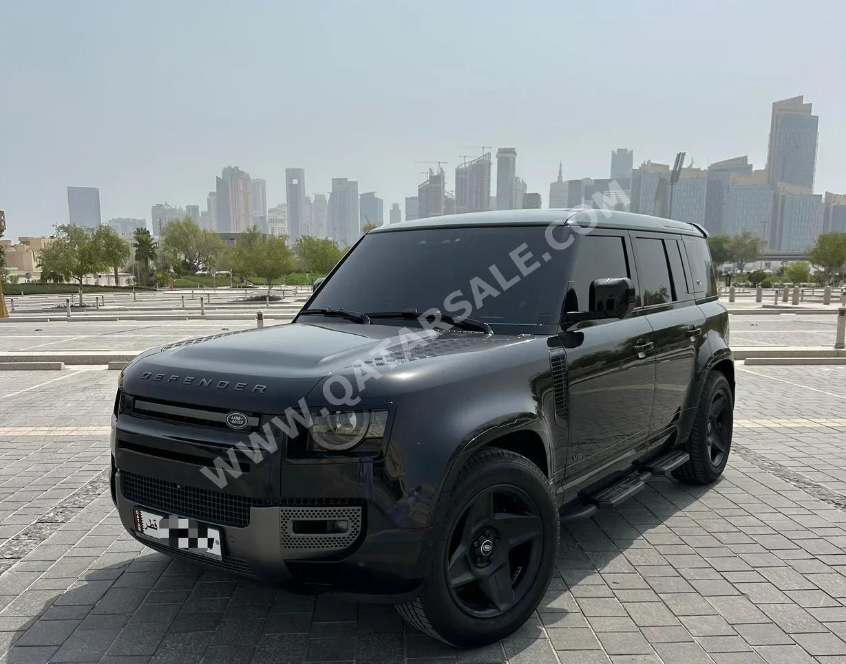 Land Rover  Defender  110 X  2023  Automatic  68,000 Km  8 Cylinder  Four Wheel Drive (4WD)  SUV  Black  With Warranty