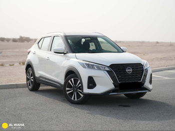 Nissan  Kicks  2024  Automatic  10,352 Km  4 Cylinder  Front Wheel Drive (FWD)  SUV  White  With Warranty
