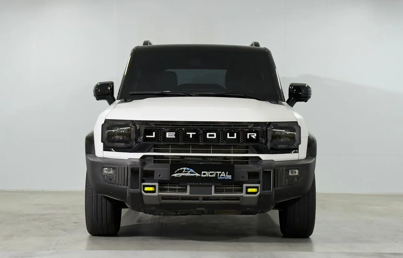 Jetour  T2  2025  Automatic  28,500 Km  4 Cylinder  Four Wheel Drive (4WD)  SUV  White  With Warranty