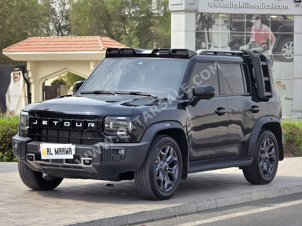 Jetour  T2  2025  Automatic  30,000 Km  4 Cylinder  Four Wheel Drive (4WD)  SUV  Black  With Warranty