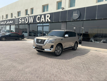 Nissan  Patrol  Platinum  2021  Automatic  102,000 Km  6 Cylinder  Four Wheel Drive (4WD)  SUV  Gold
