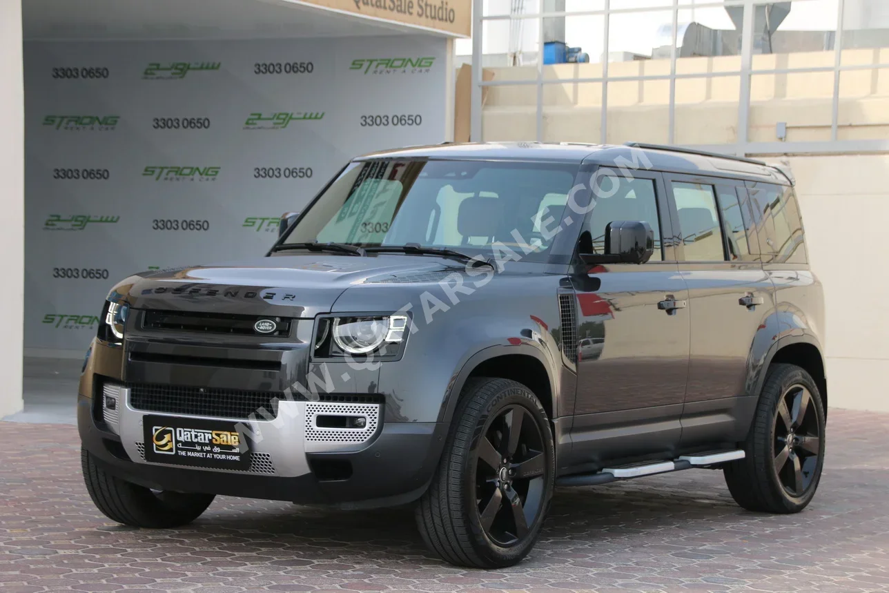 Land Rover  Defender  110 HSE  2023  Automatic  38,000 Km  6 Cylinder  Four Wheel Drive (4WD)  SUV  Carpathian grey  With Warranty