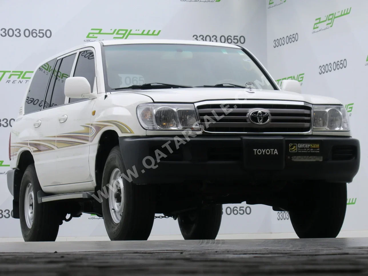 تويوتا  لاند كروزر  جي اكس  2007  اوتوماتيك  158,000 كم  6 سلندر  دفع رباعي  اس يو في  أبيض