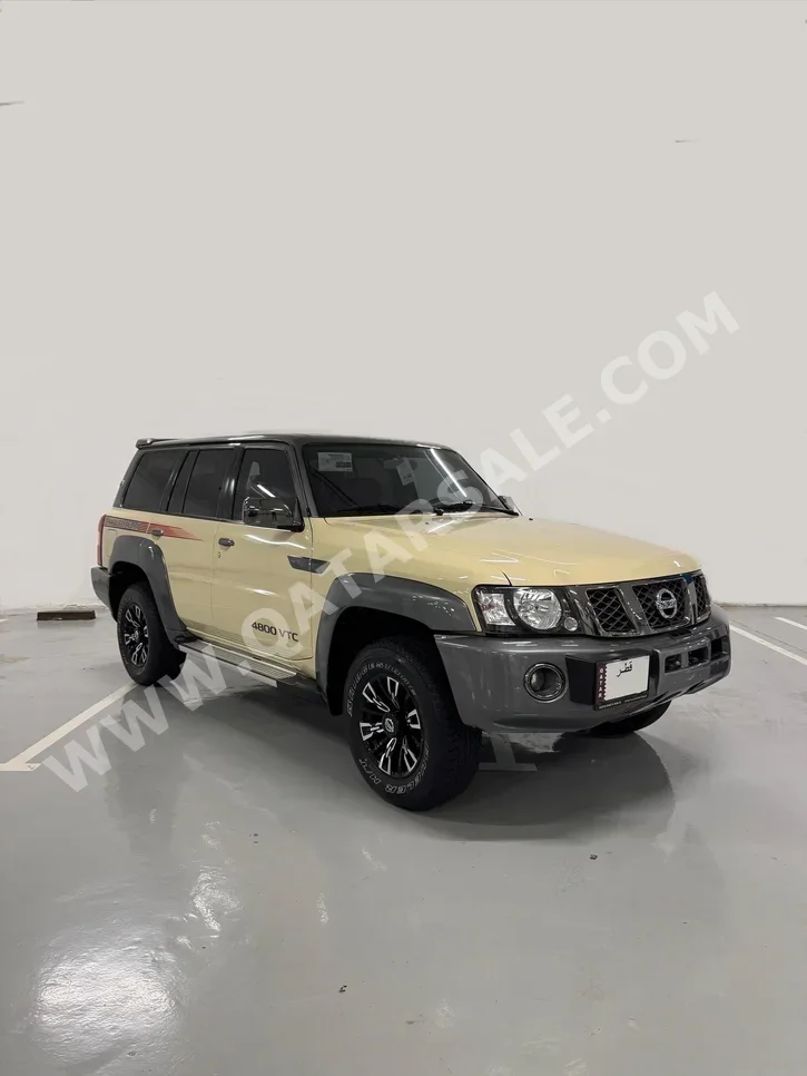 Nissan  Patrol  Super Safari  2023  Automatic  29,000 Km  6 Cylinder  Four Wheel Drive (4WD)  SUV  Beige  With Warranty