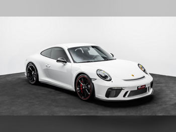 بورش  911  جي تي 3 تورينغ  2018  عادي  7,300 كم  8 سلندر  دفع خلفي  كوبيه \ سبورت  أبيض  تحت الضمان