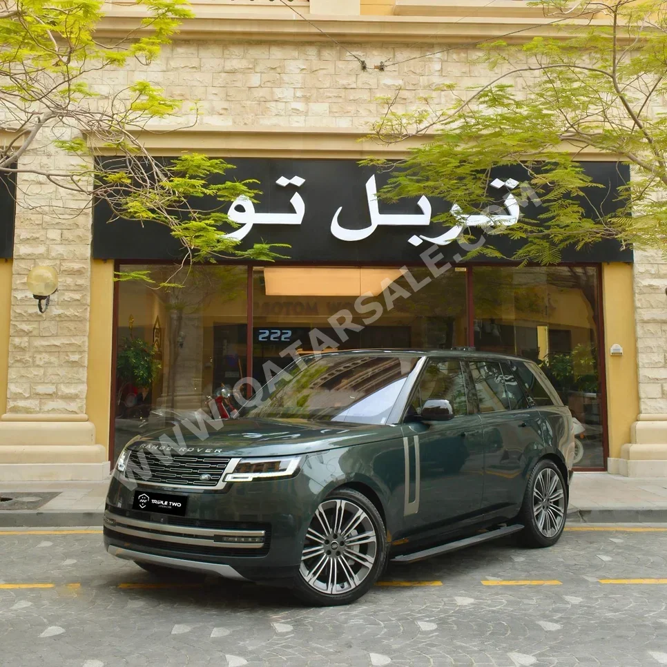 Land Rover  Range Rover  HSE  2023  Automatic  24,000 Km  8 Cylinder  Four Wheel Drive (4WD)  SUV  Green  With Warranty